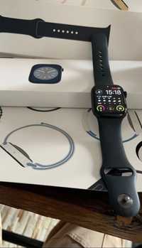 Apple watch 8 41mm preto sideral - factura e garantia