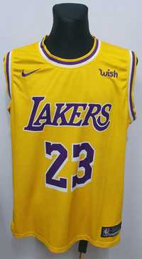 NIKE WISH roz. 2/3XL Lebrom James LA Lakers koszulka koszykarska