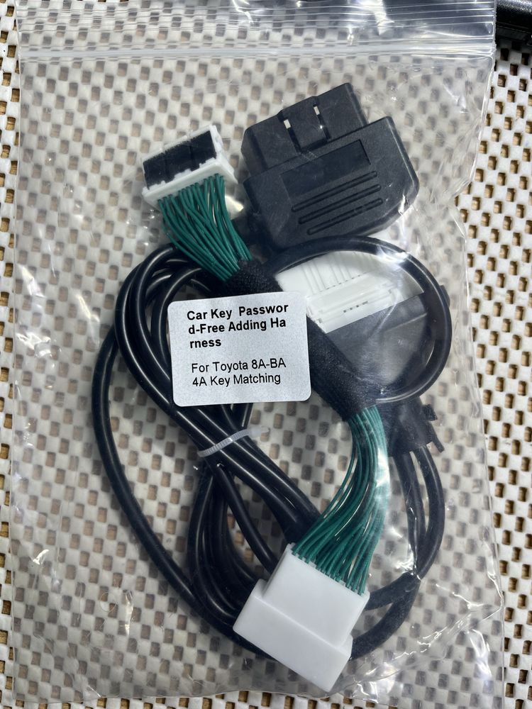Кабель Toyota 30-PIN 4A\8A Cable FP30,для додавання ключів без паролю