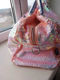 Сумка Smiggle сумка з паєтками рюкзак сумка для гімнастики