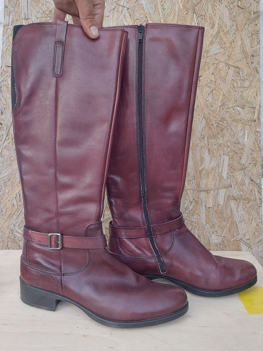 Шкіряні сапоги 39 розмір