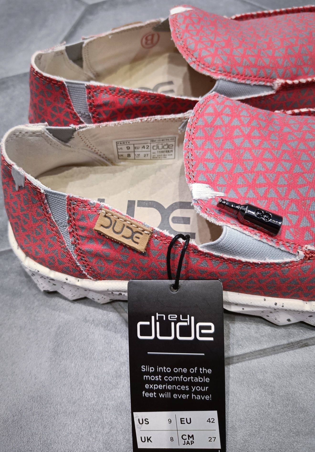 Мокасины Топсайдеры Hey Dude Size 42 Original