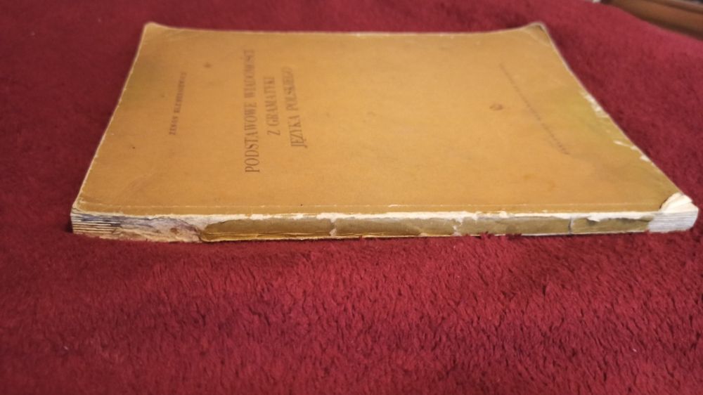 Podstawowe wiadomości z gramatyki języka polskiego - Z. Klemensiewicz