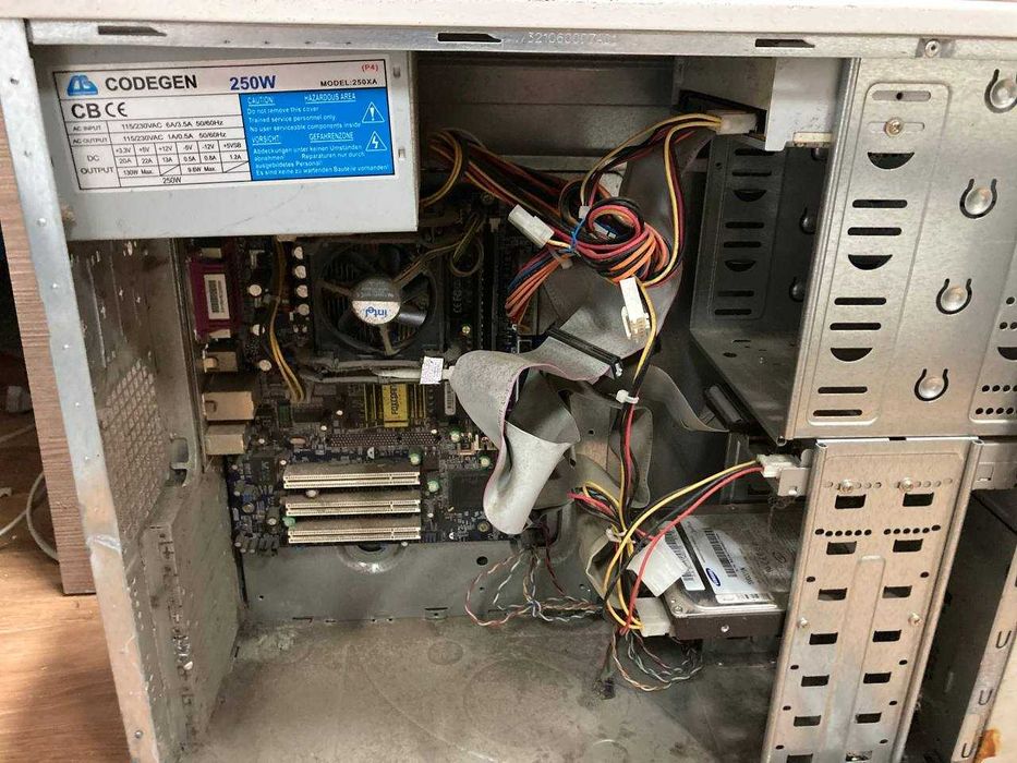 Працюючий Компьютер ПК Системний блок Intel Core 2 Duo, 2Gb, HDD 160Gb