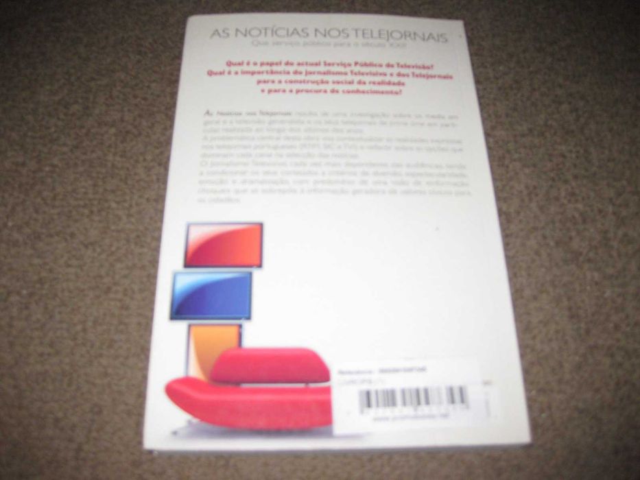 Livro "As Notícias Nos Telejornais" de Nuno Goulart Brandão