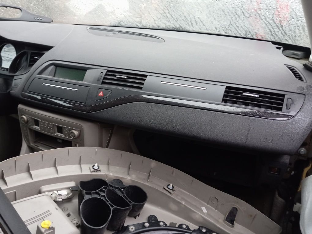 Dekor ramka ekranu i nawiewu citroen C5 x7 III