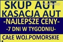 skup samochodów,złomowanie Aut, Gdańsk, Pruszcz Gdański,Kowale,borkowo