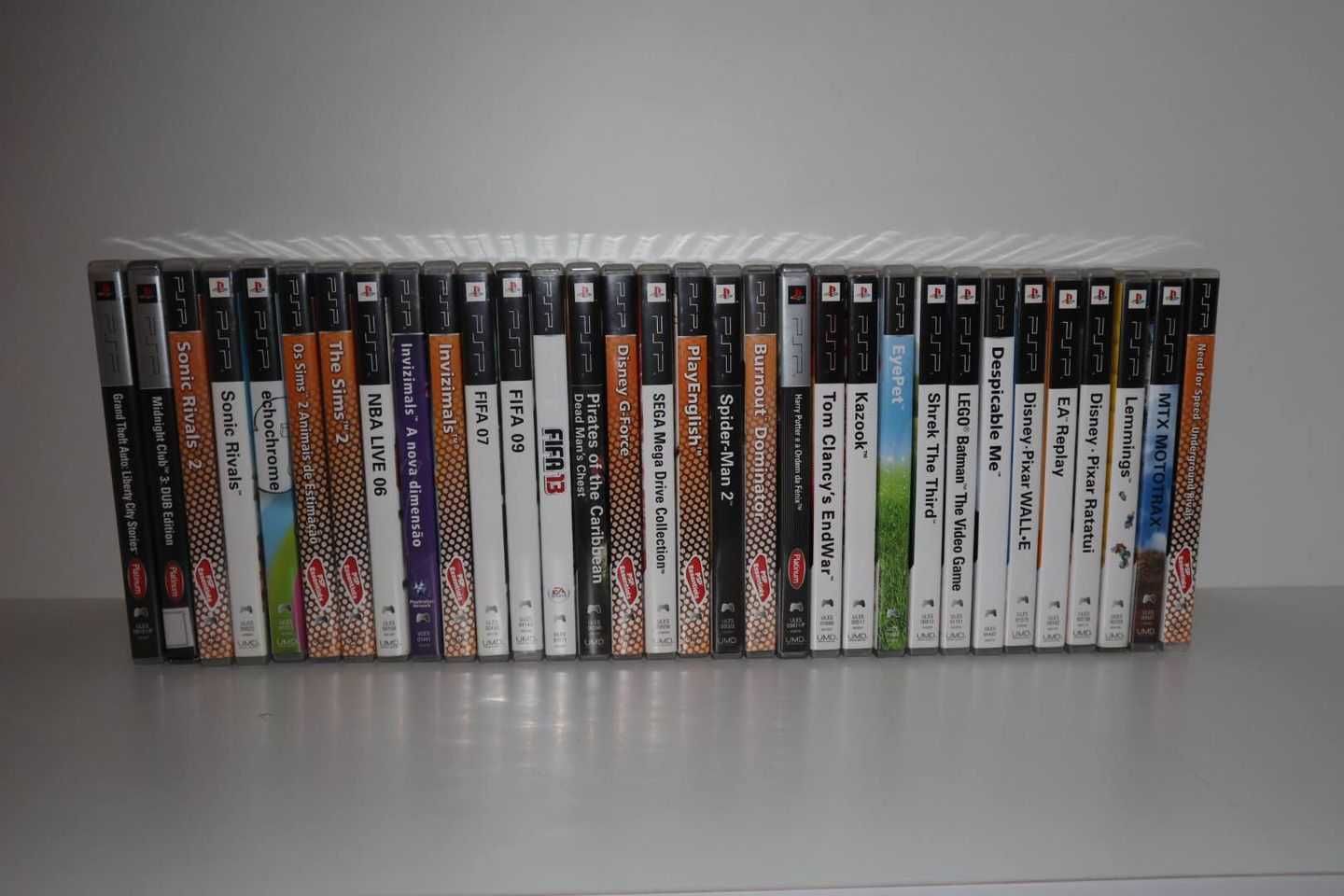 Pack de 29 jogos PSP