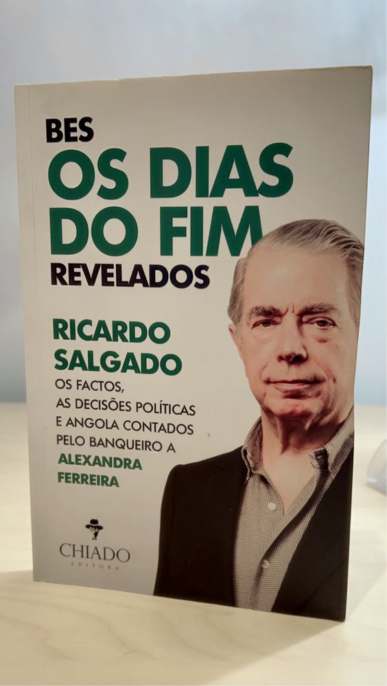 Livro “Os dias do fim” sobre queda do BES