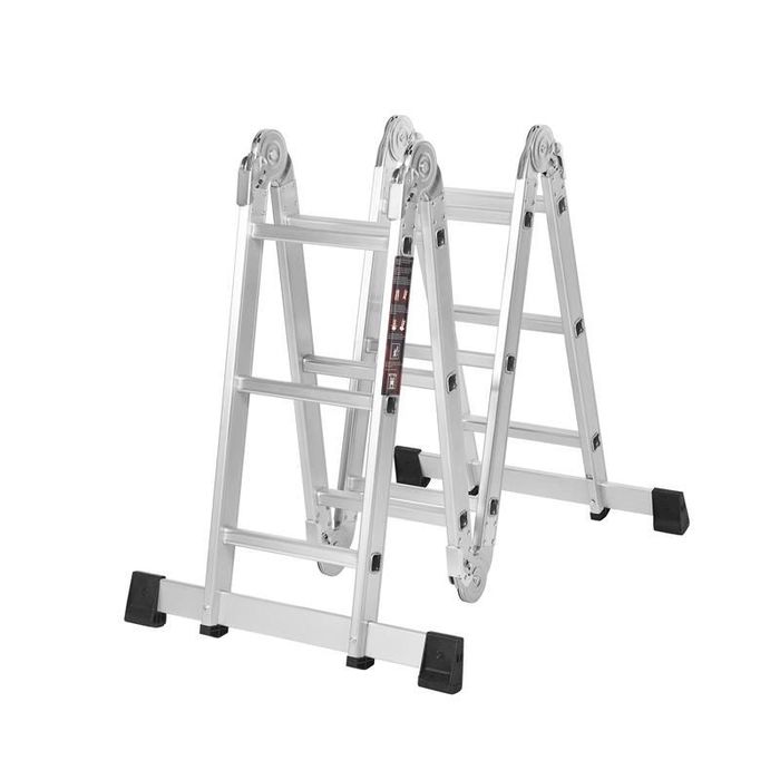 Драбина для дому 346см Лестница металлическая Раздвижная лестница