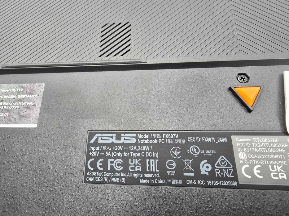 Laptop Asus TUF Gaming F16 CORE 5 210H 144HZ 16GB 512SSD RTX4050  W11