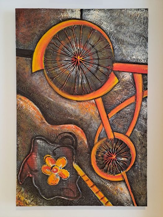 Quadro acrílico sobre tela