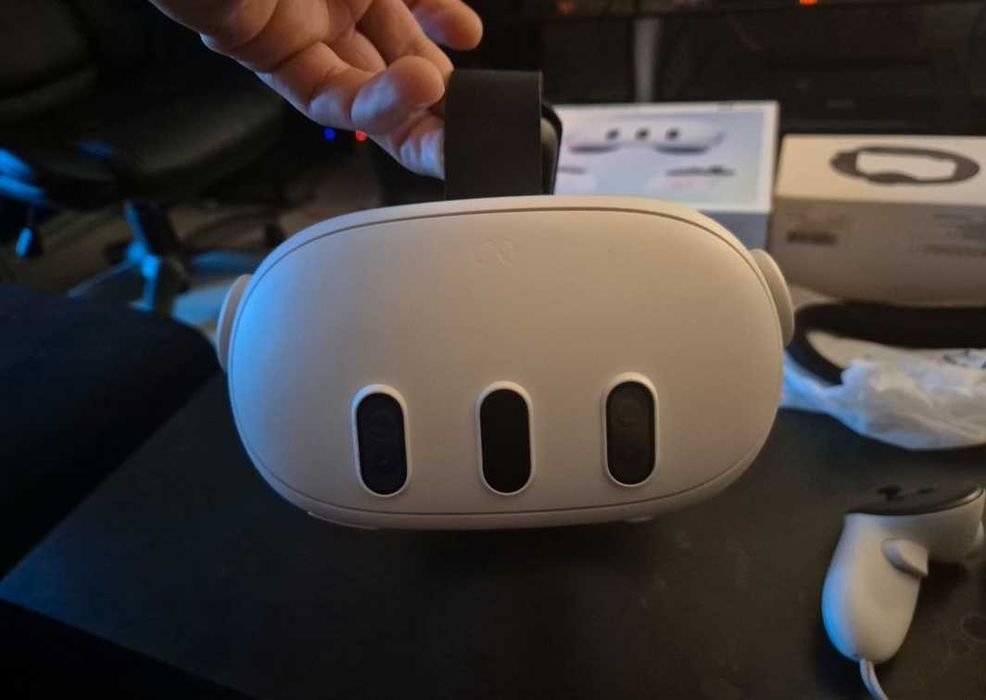 поганого зору Meta Quest 3 128 VR Шолом. Стандарт комплект +Кріплення