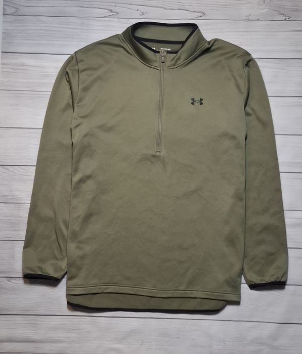Bluza męska Under Armour, half zip, sportowa, siłownia, bieganie, logo