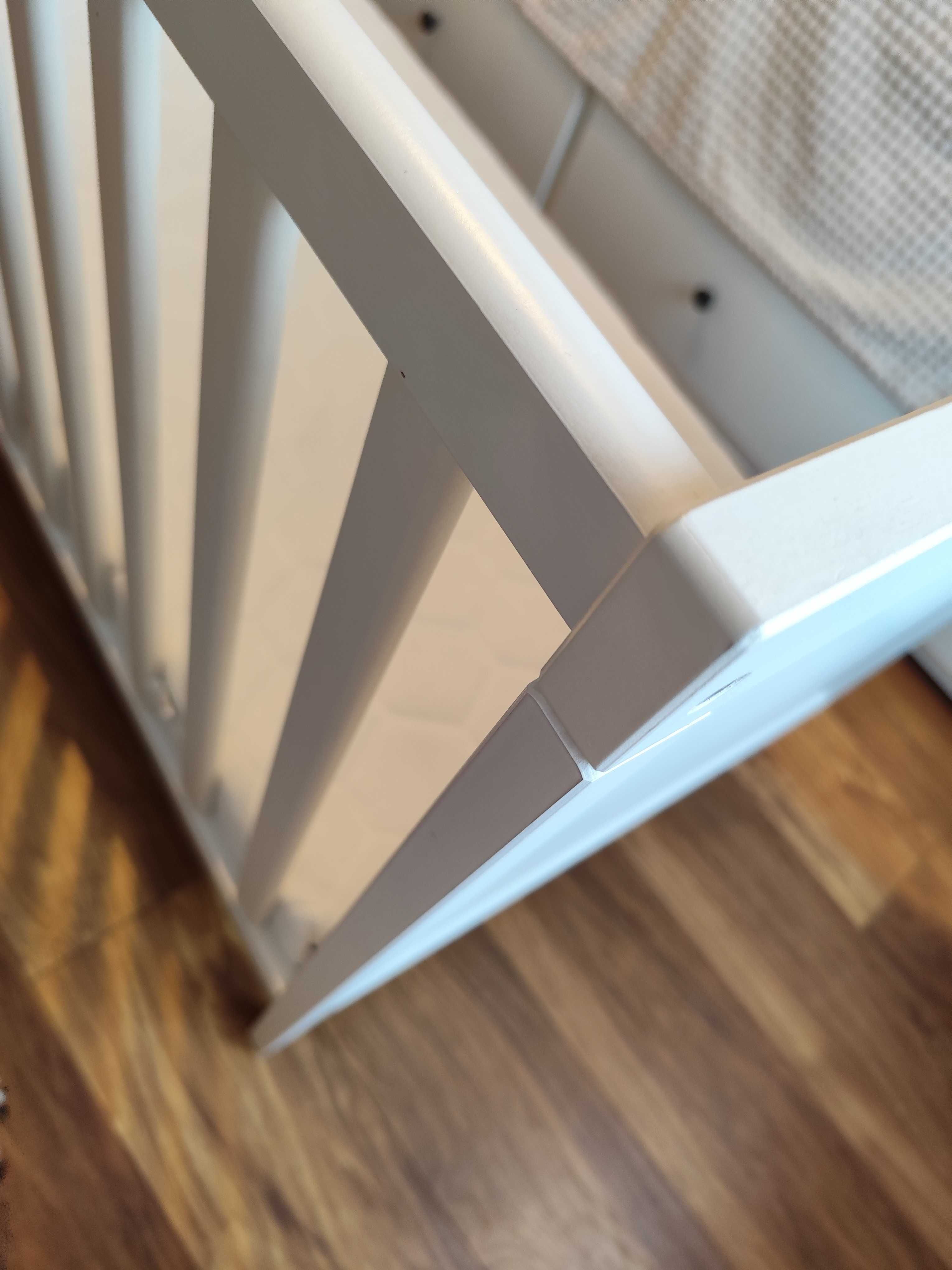 Łóżko dziecięce SUNDVIK IKEA, białe, 60x120 cm + materac