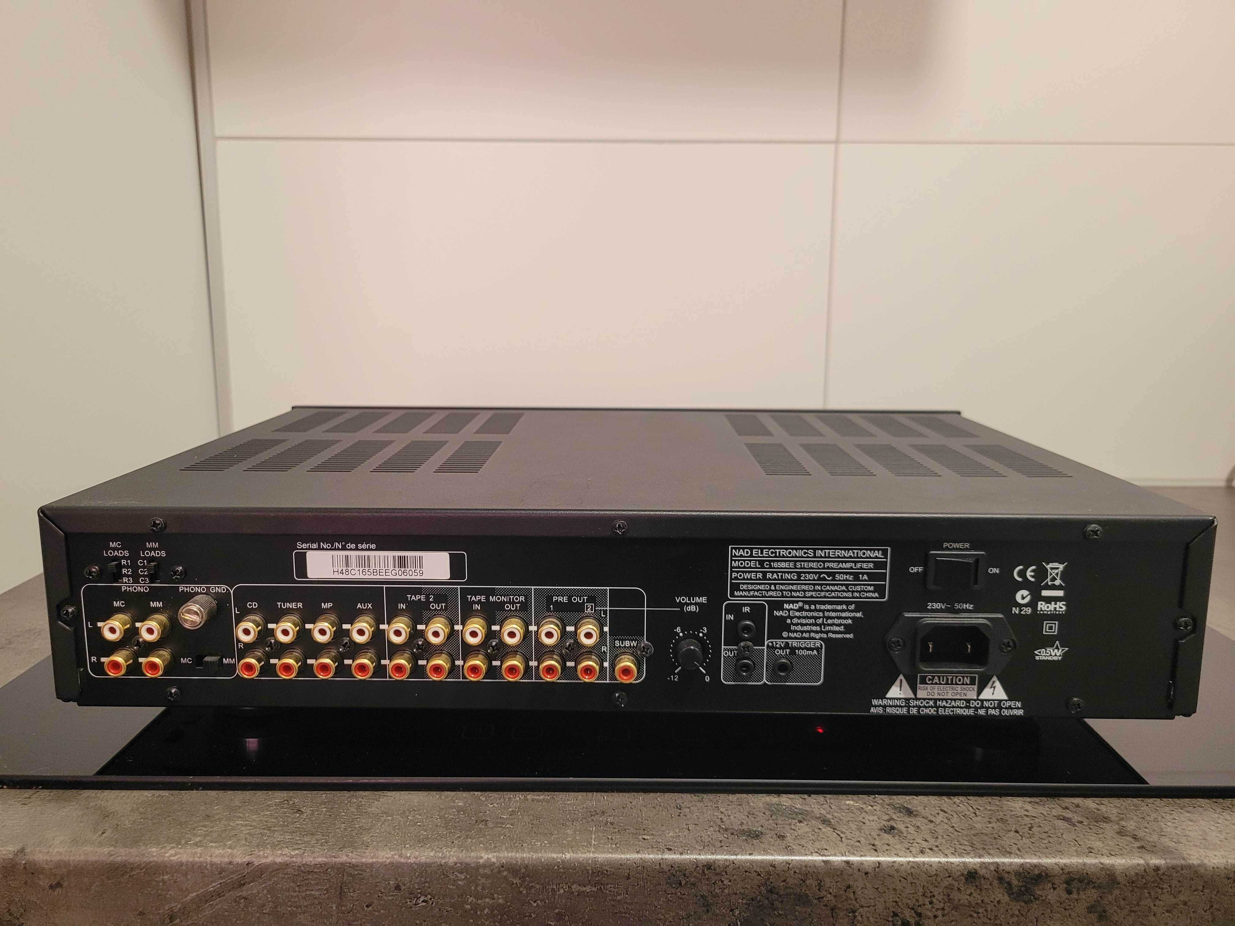 NAD C165 BEE Przedwzmacniacz
