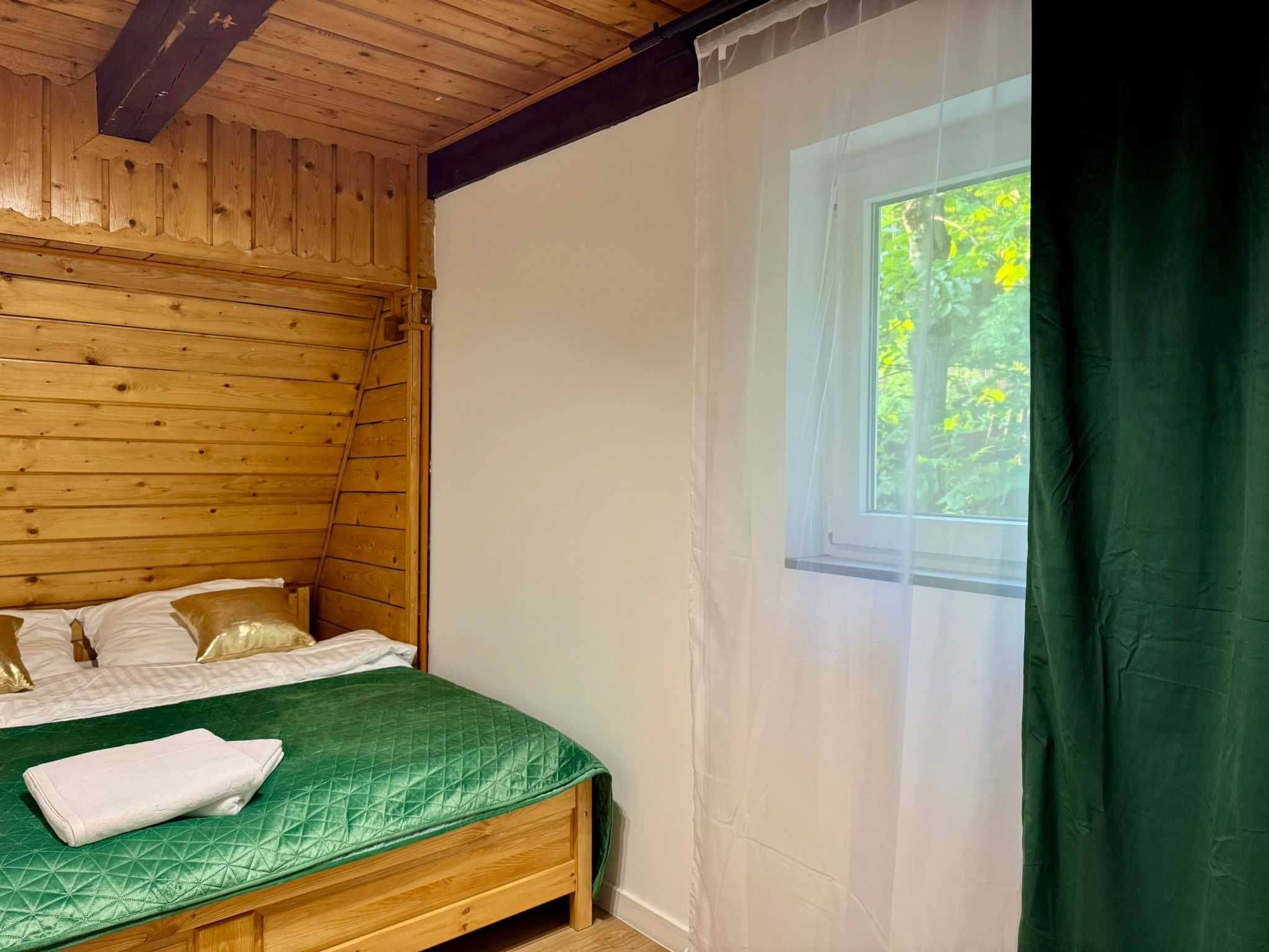 domek na wynajem z sauna i balia