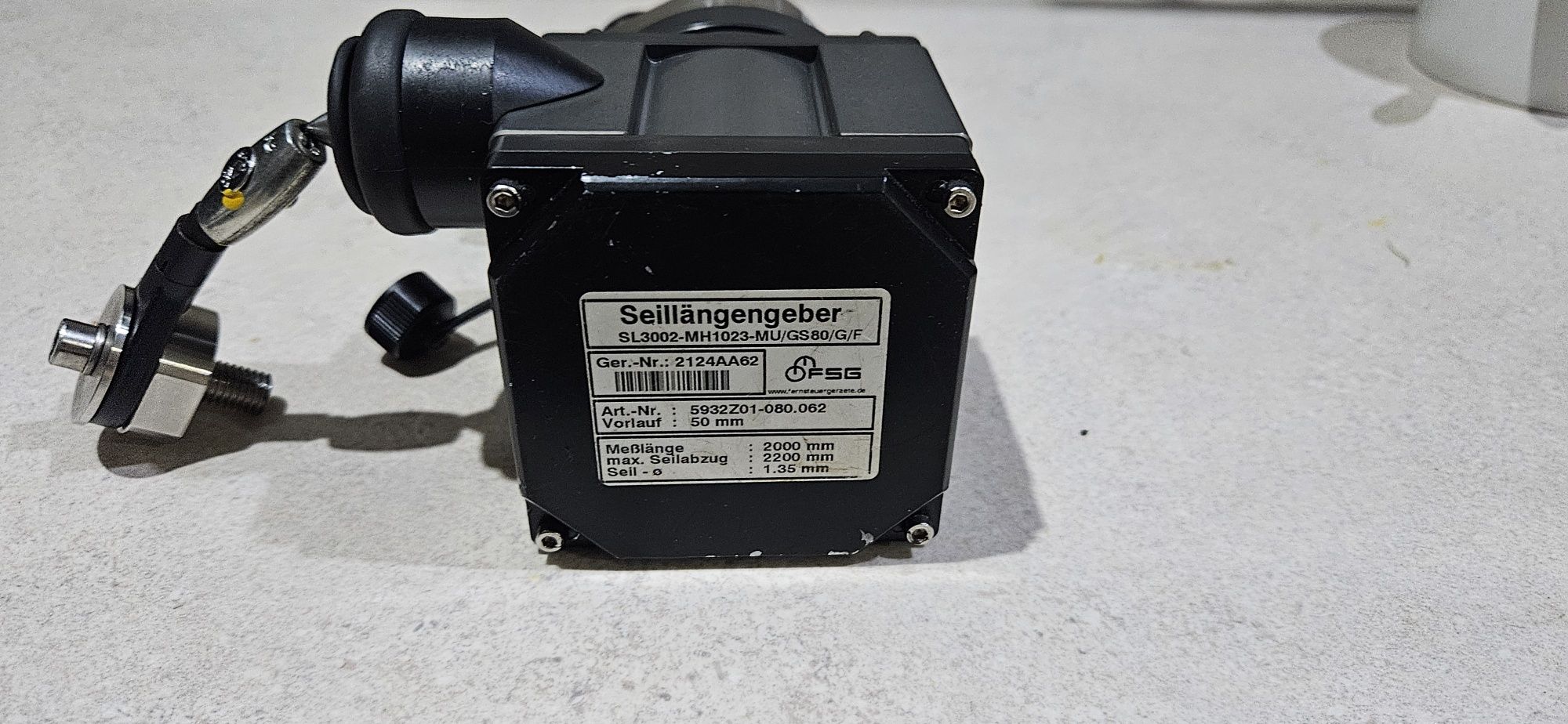 FSG-SEILLANGENGEBER- SL3002-MH1023 Magnetczny przetwornik Długość Liny