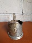 Koszyczek podstakannik na szklanke vintage z wróżką