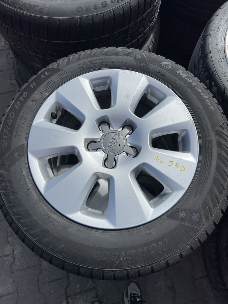 *Komplet alufelg 5x112 16”