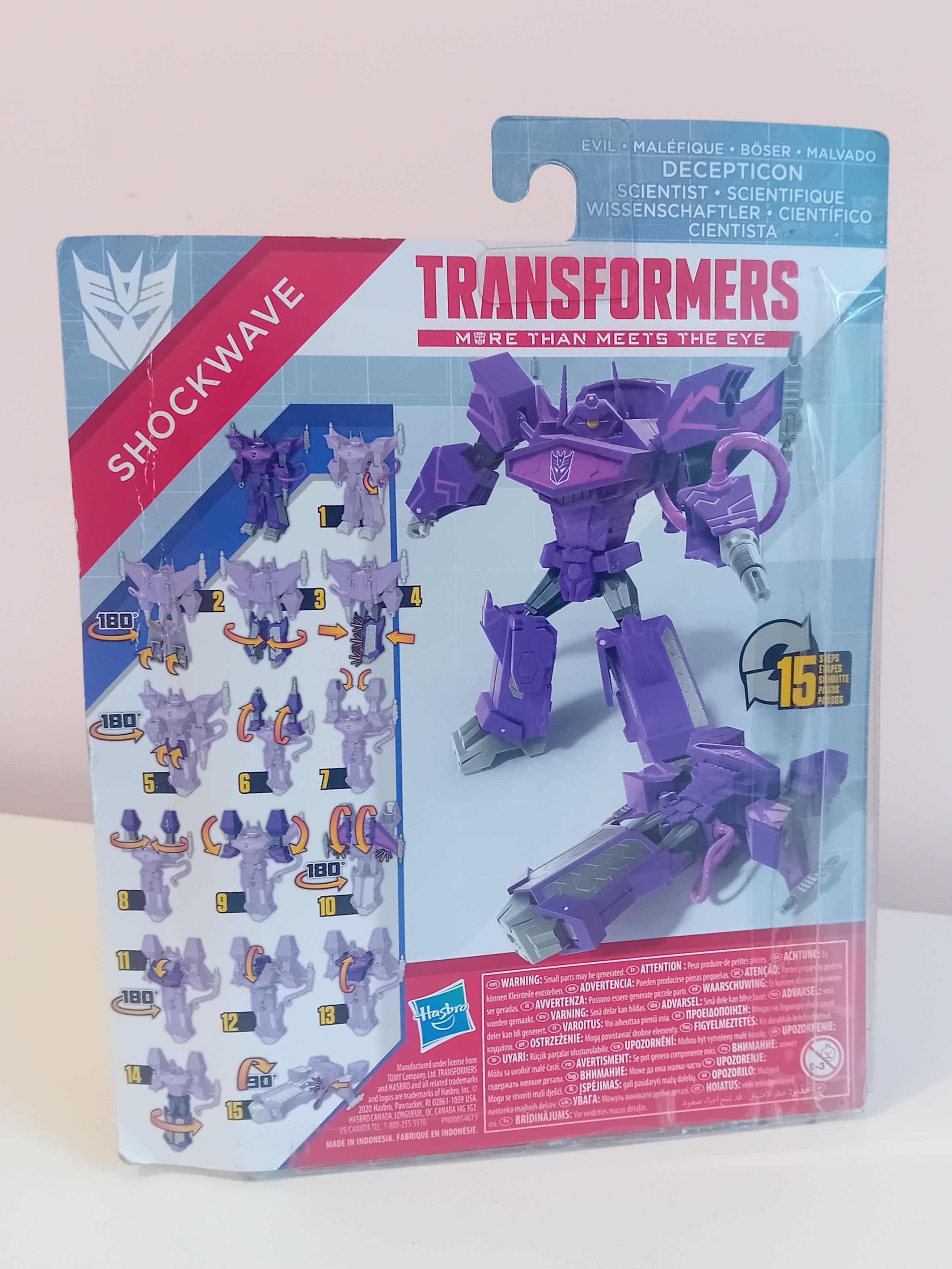 Transformers Authentic - Shockwave - Figurka TOMY Hasbro Alpha