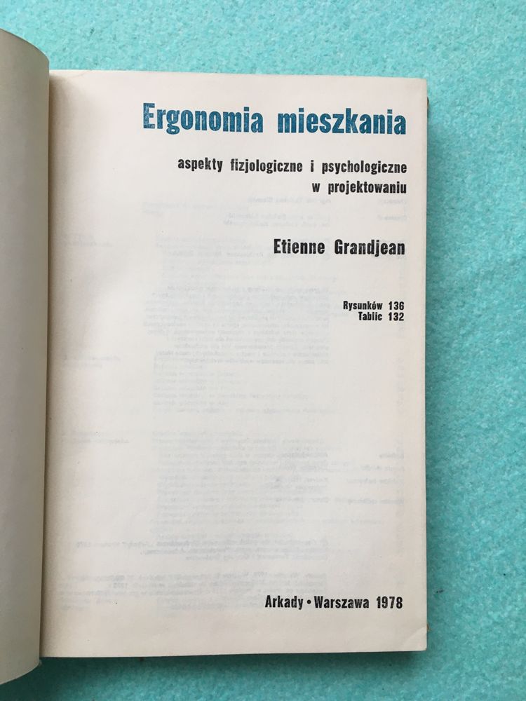 Ergonomia mieszkania E. Grandjean