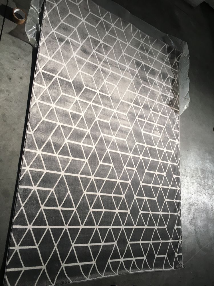 Tapete CutCut - Origami Grey - 160x230cm (Novo)