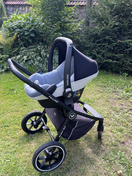 Прогулянковий візочок із автокріслом