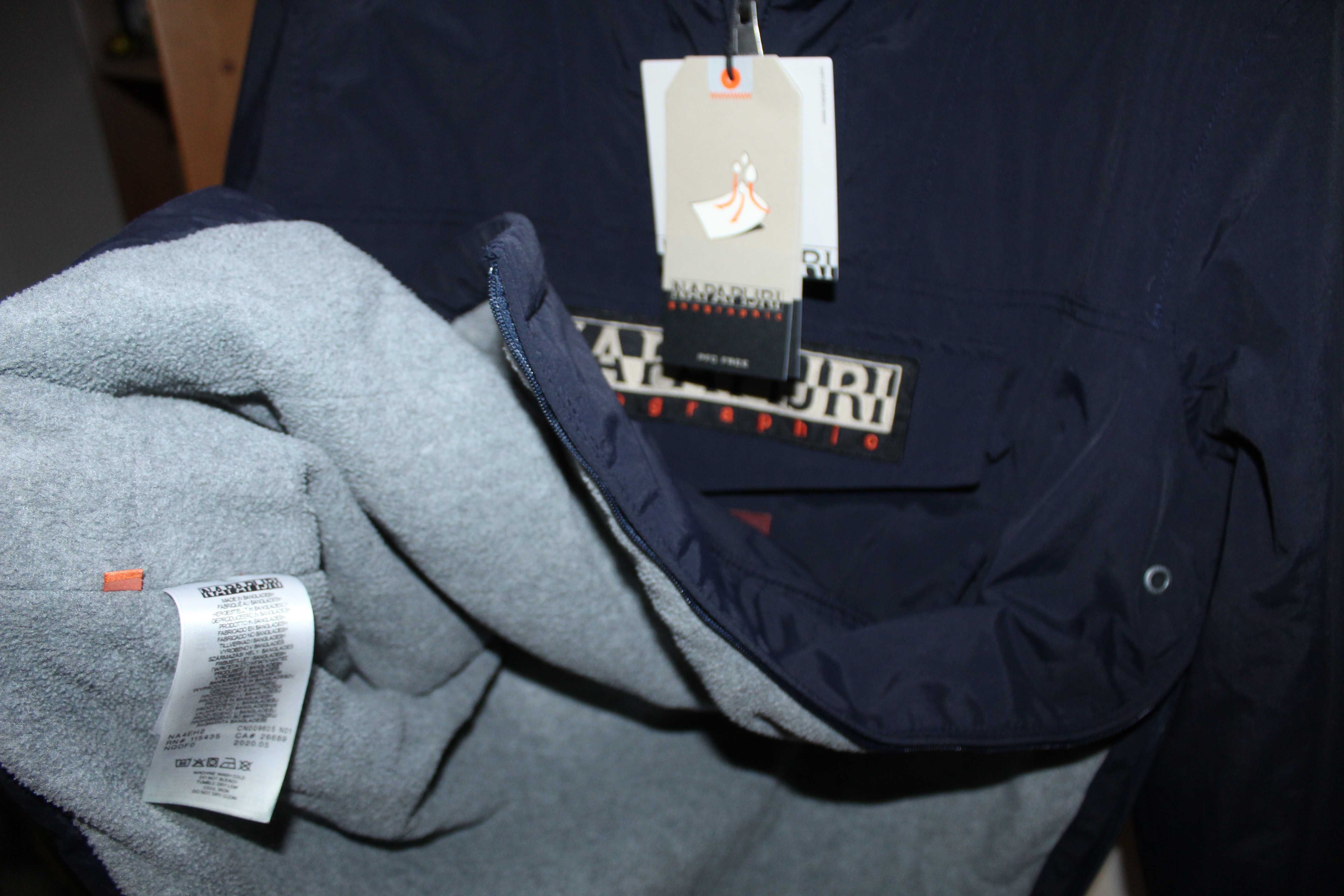 Анорак, куртка, Napapijri, Италия, р XL, на 50, новая, скидка