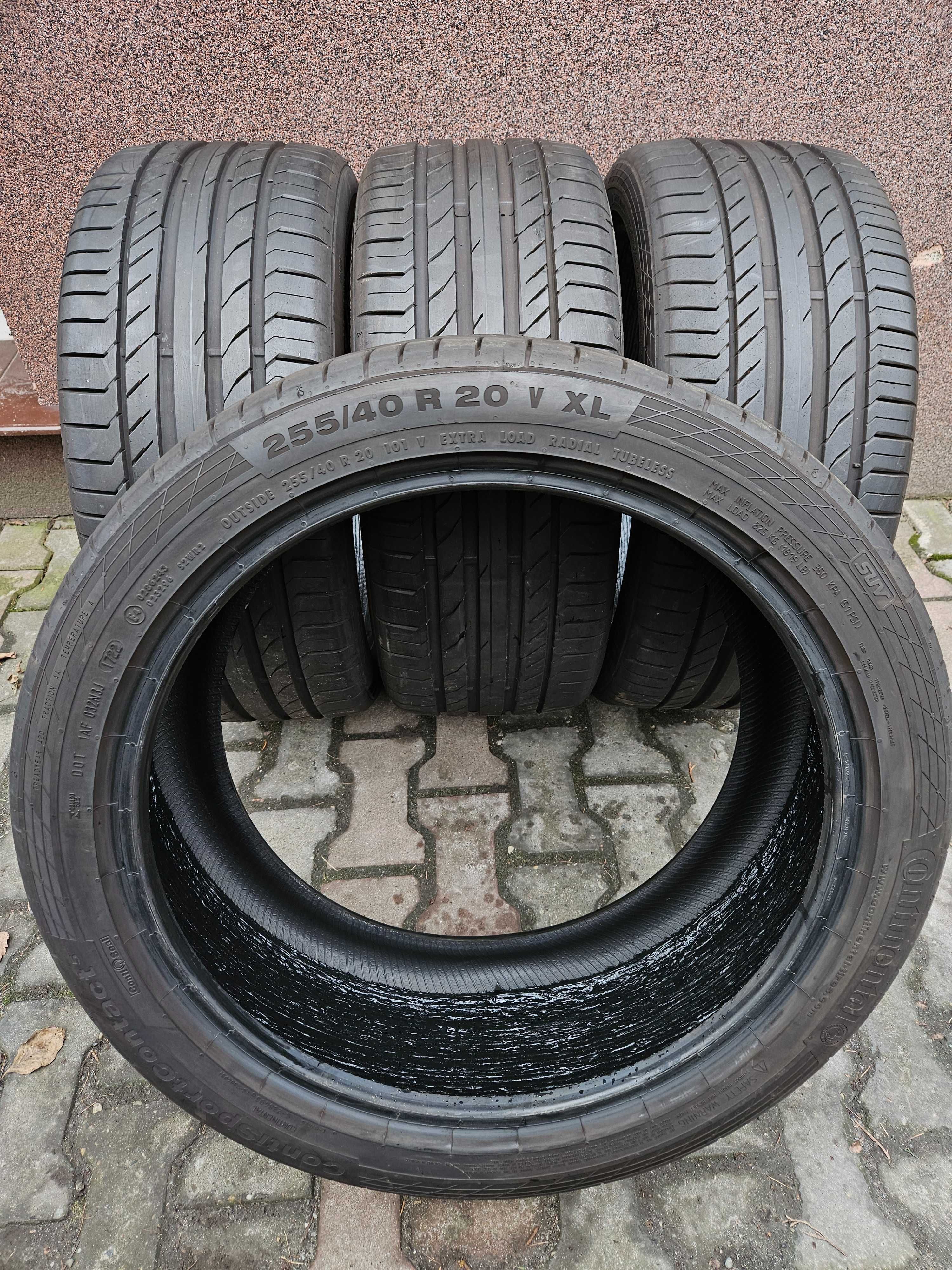 255/40R20 continental sport contact 5 suv