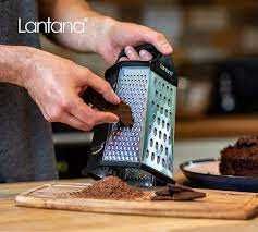 Lantana - 6-licowa ręczna tarka z pojemnikiem