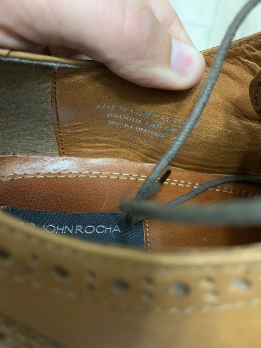 Шикарні чоловічі броги 29 см, туфлі стан суперовий