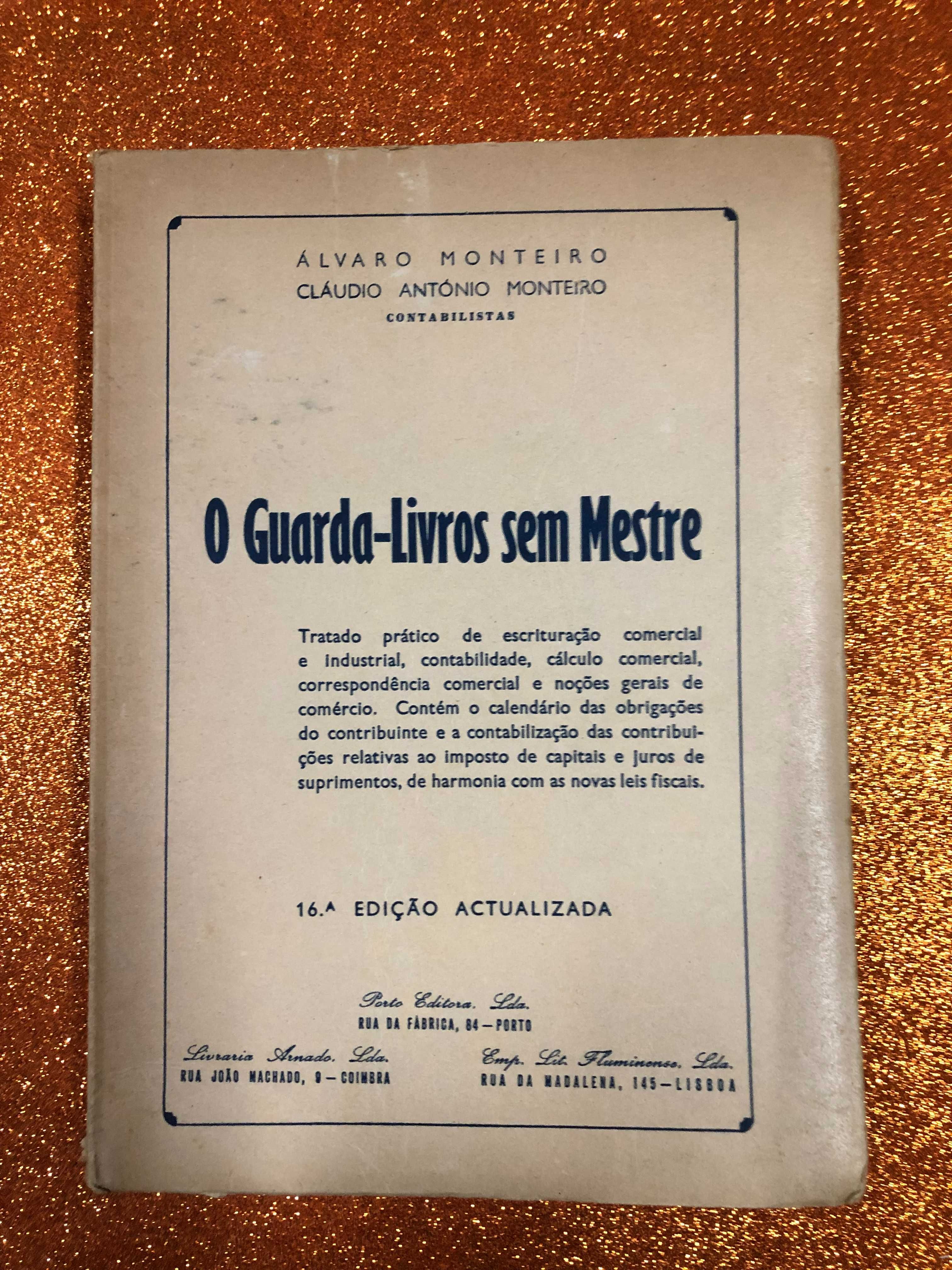 O guarda-livros sem mestre - Álvaro Monteiro, Cláudio António Monteiro