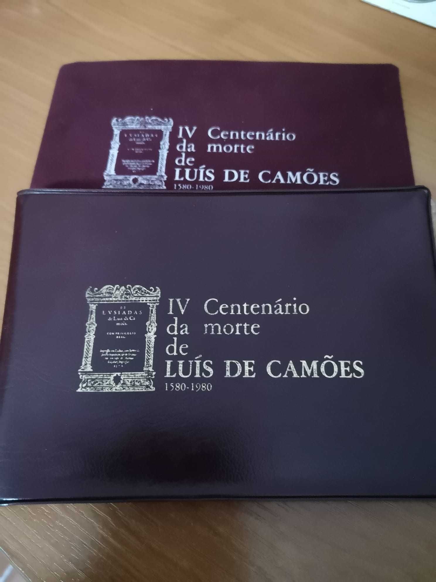 Carteira Moeda PRATA 1000 Escudos-IV Cent.M. Luis de Camões-1980