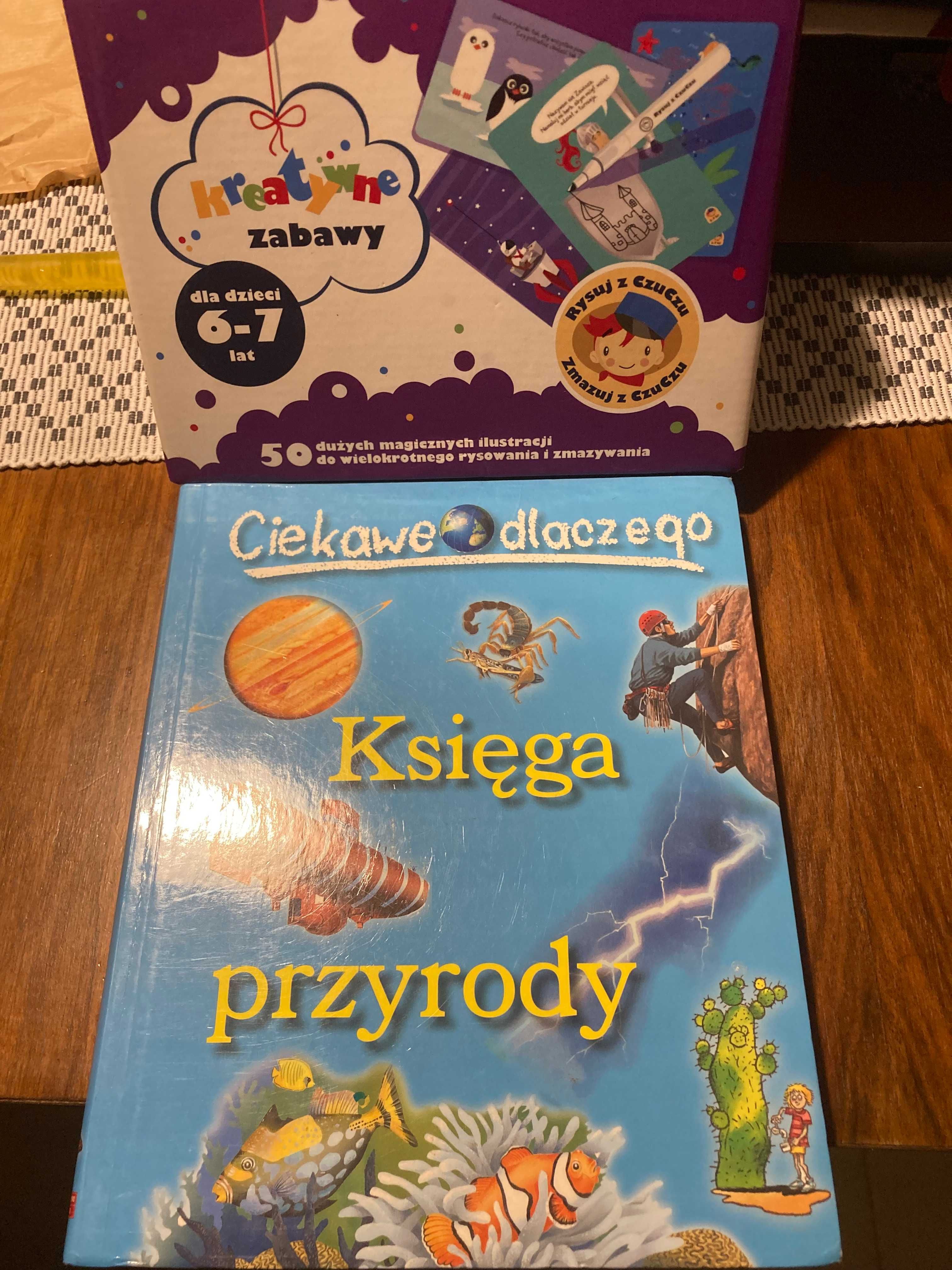 Księga przyrody - Ciekawe dlaczego + Rysuj z Czuczu  6 do 7 lat.