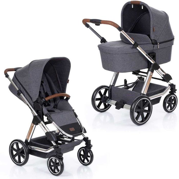 Візочок 2 в 1 ABC design TURBO 4T Diamond Collection (Asphalt)