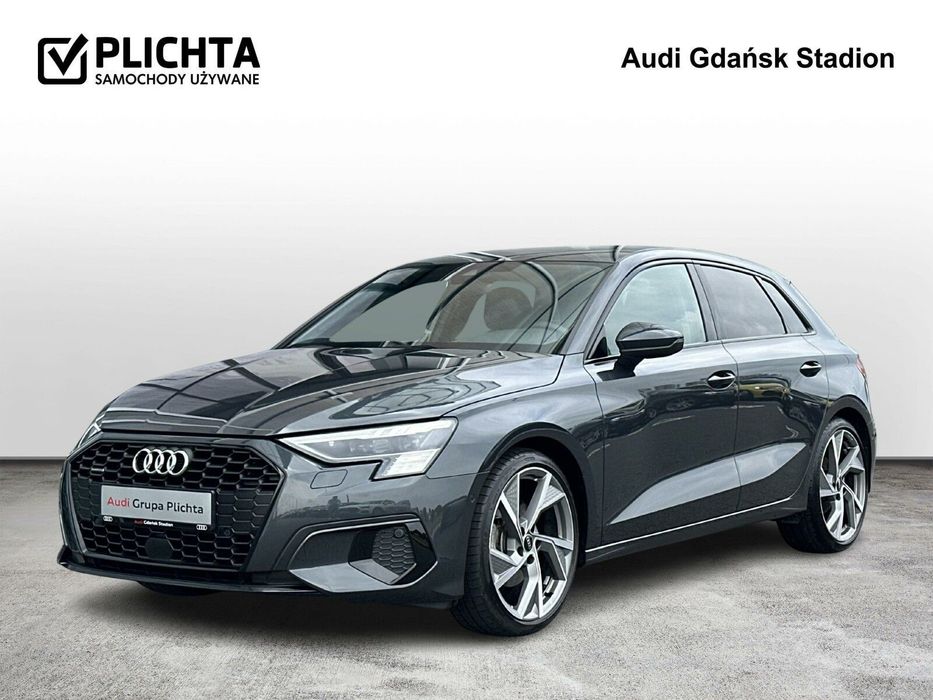 Audi A3 Matrix LED|Adaptacyjny tempomat|Webasto|Pakiet czerń|Komfortowy klucz