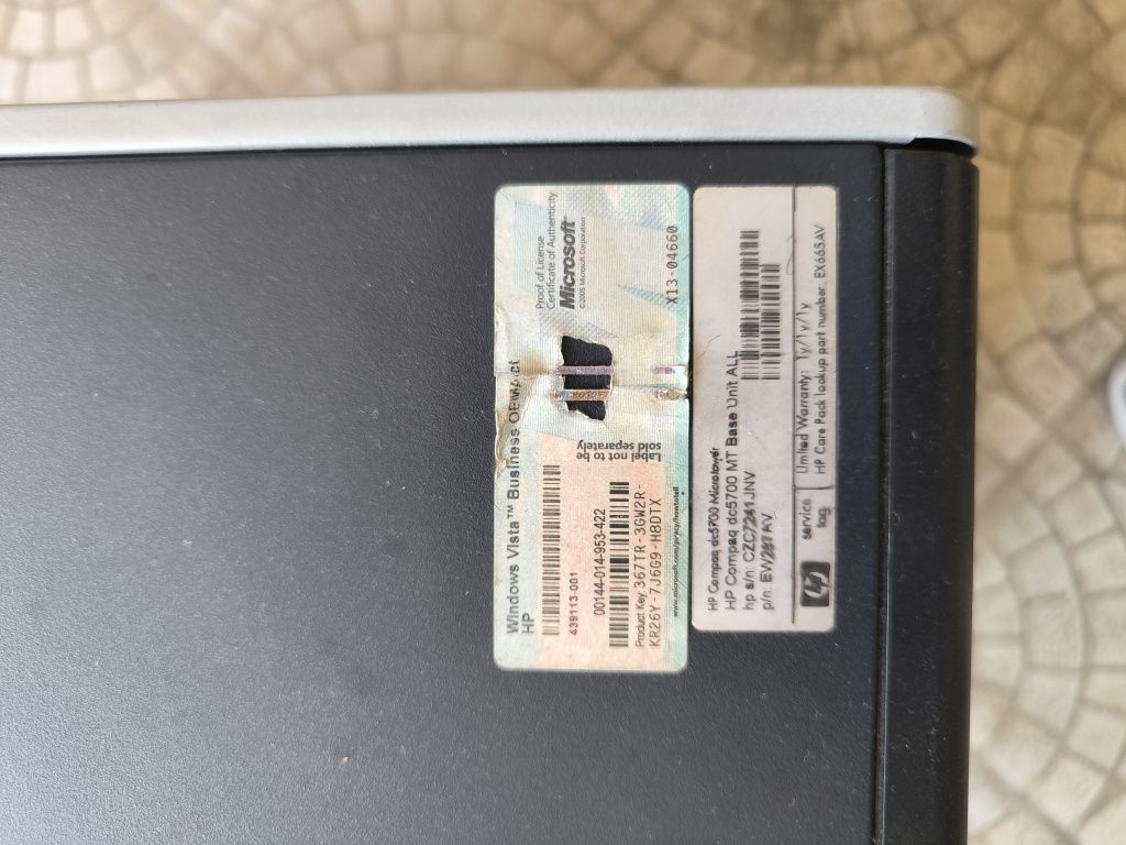 HP Compaq dc5700 MT Base Unit ALL