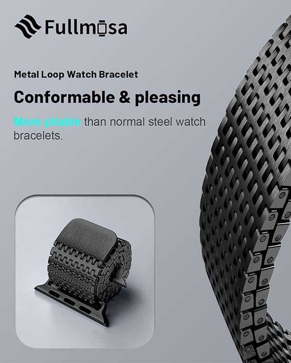 Fullmosa bransoleta magnetyczna etui Apple Watch ULTRA SE 42/44/45/49