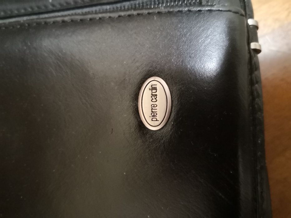 Портфель шкіряний під Pierre Cardin
