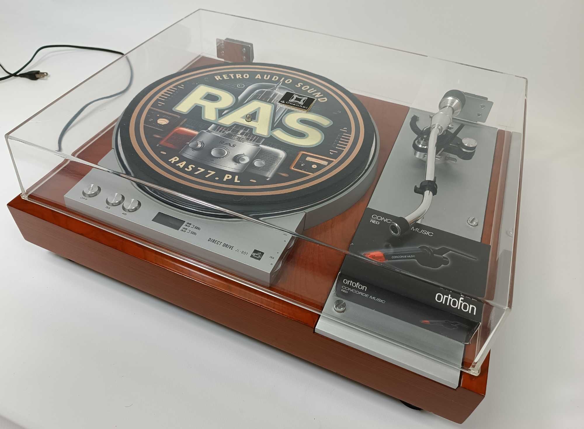Gramofon Victor JL-B51 + nowa wkładka Ortofon Music RED ras77.pl