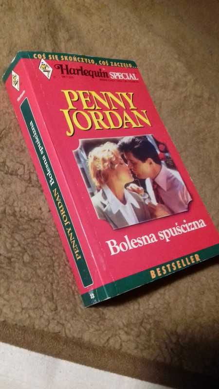 BOLESNA SPUŚCIZNA - Penny Jordan Harlequin Special Bestseller Romans
