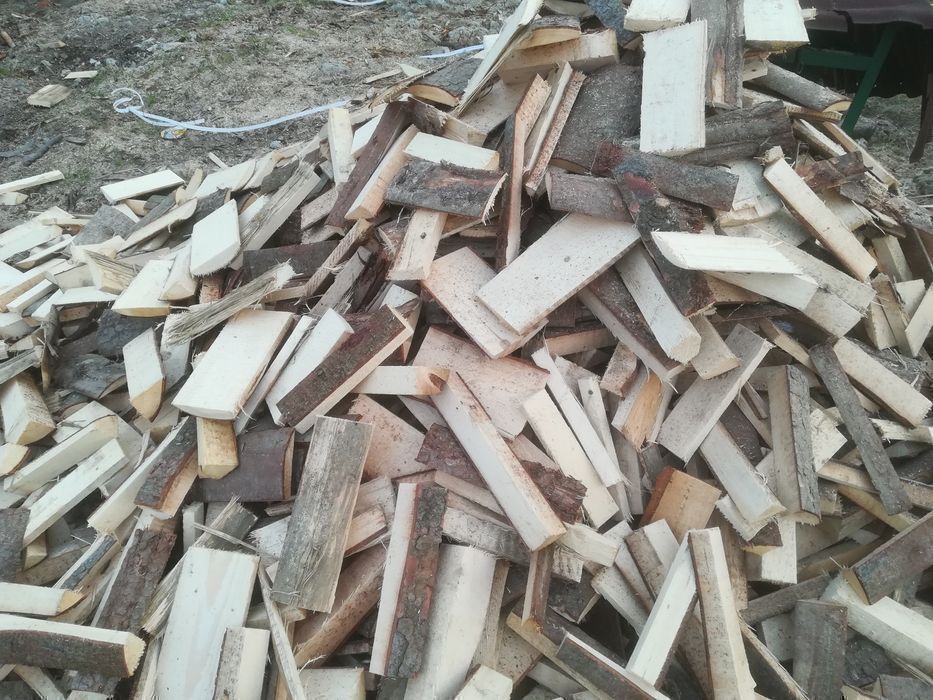 Drewno Opałowe Iglaste OKRAJKI Zrzynki Rozpałka