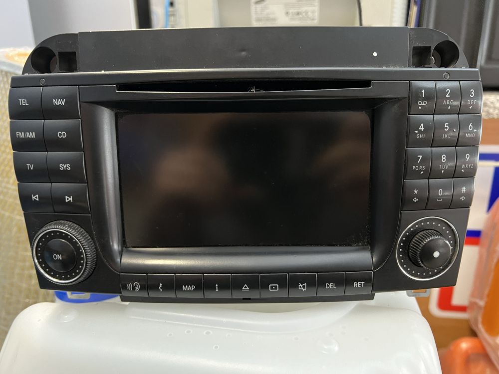 DVD Command команд магнітола Mercedes w220 s-class