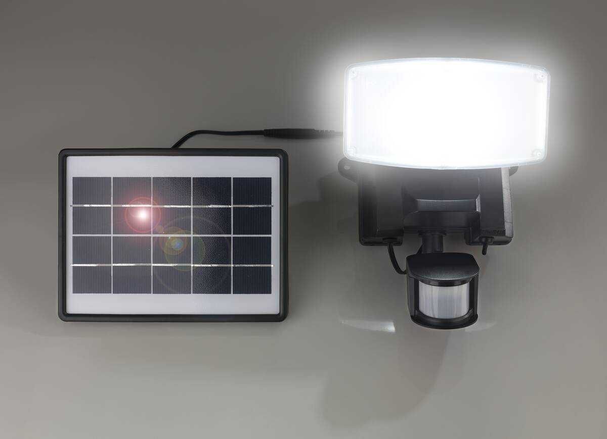 Lampa elewacyjna Wetelux 1000L solar czujnik ruchu