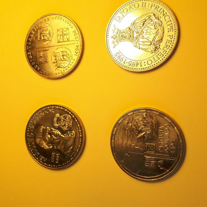 Moedas comemorativas
