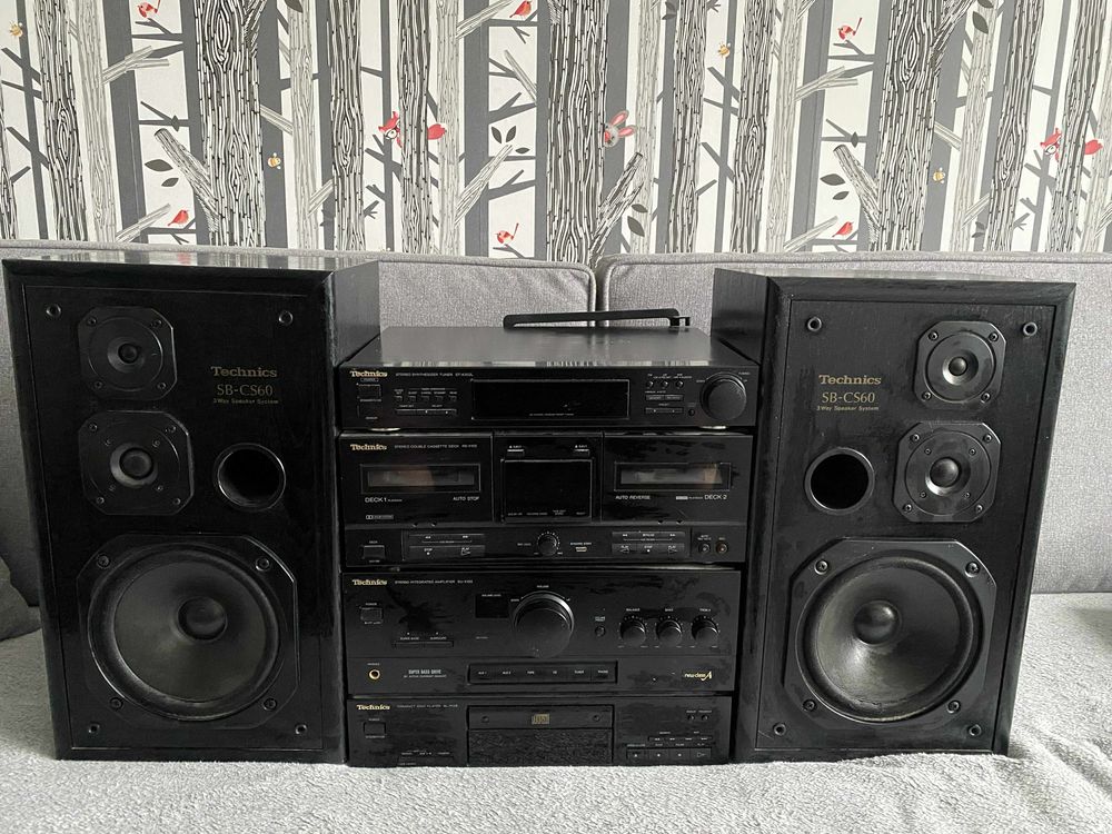 Technics wieza  z glosnikami