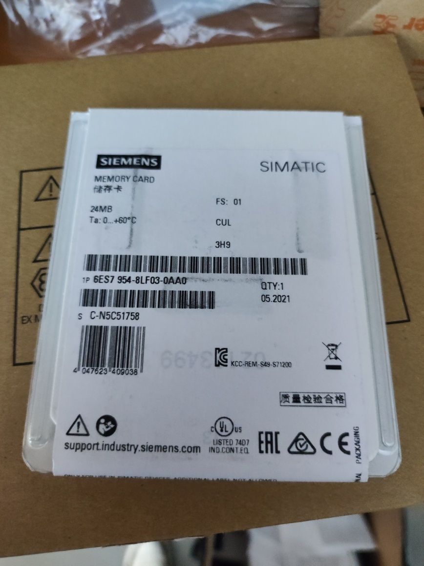Контролер Siemens. Центральный процессор CPU 1513-1 6ES7513-1AL02-0AB0