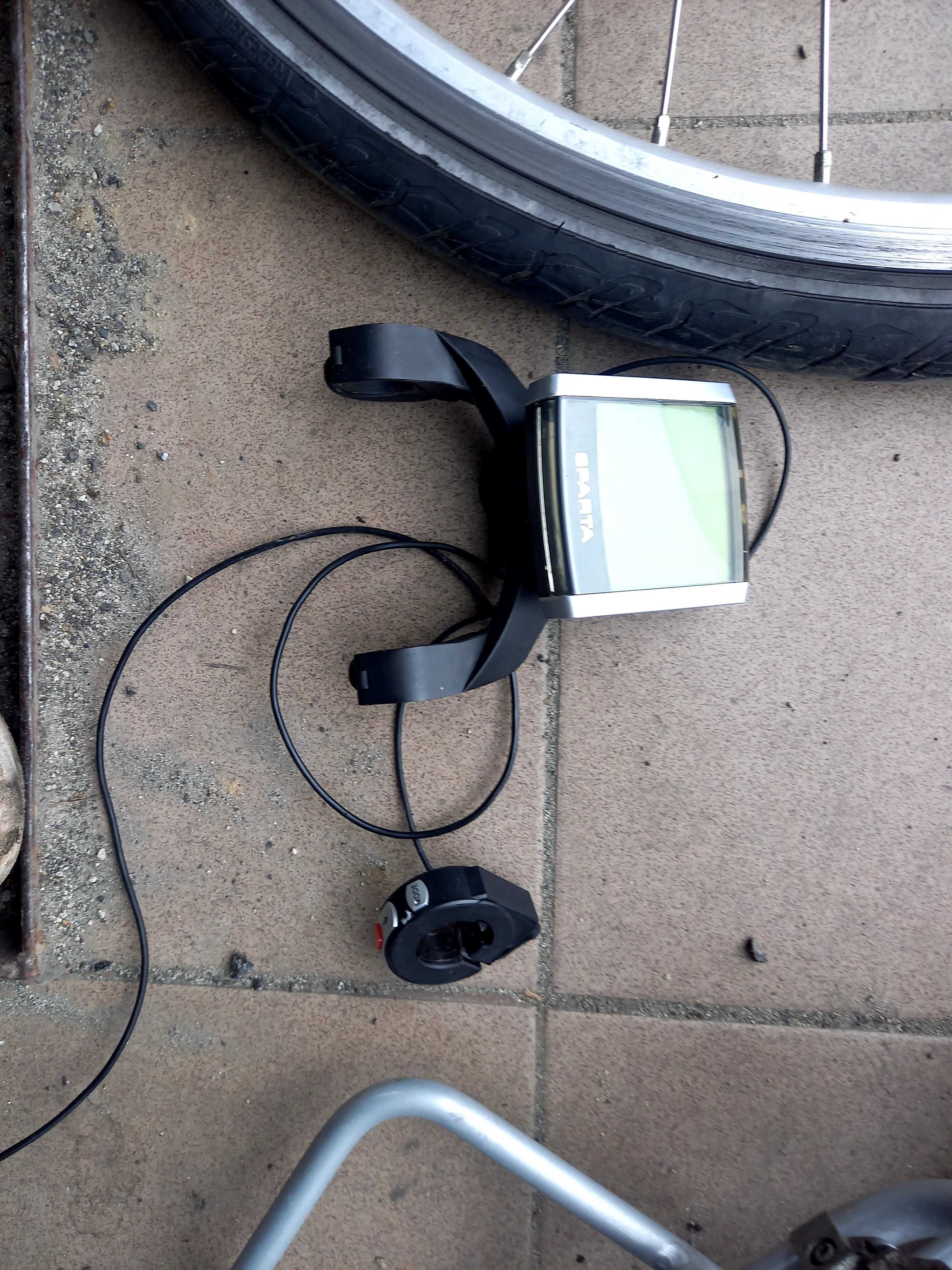 Wyświetlacz bagażnik bateria silnik rower elektryczny ION