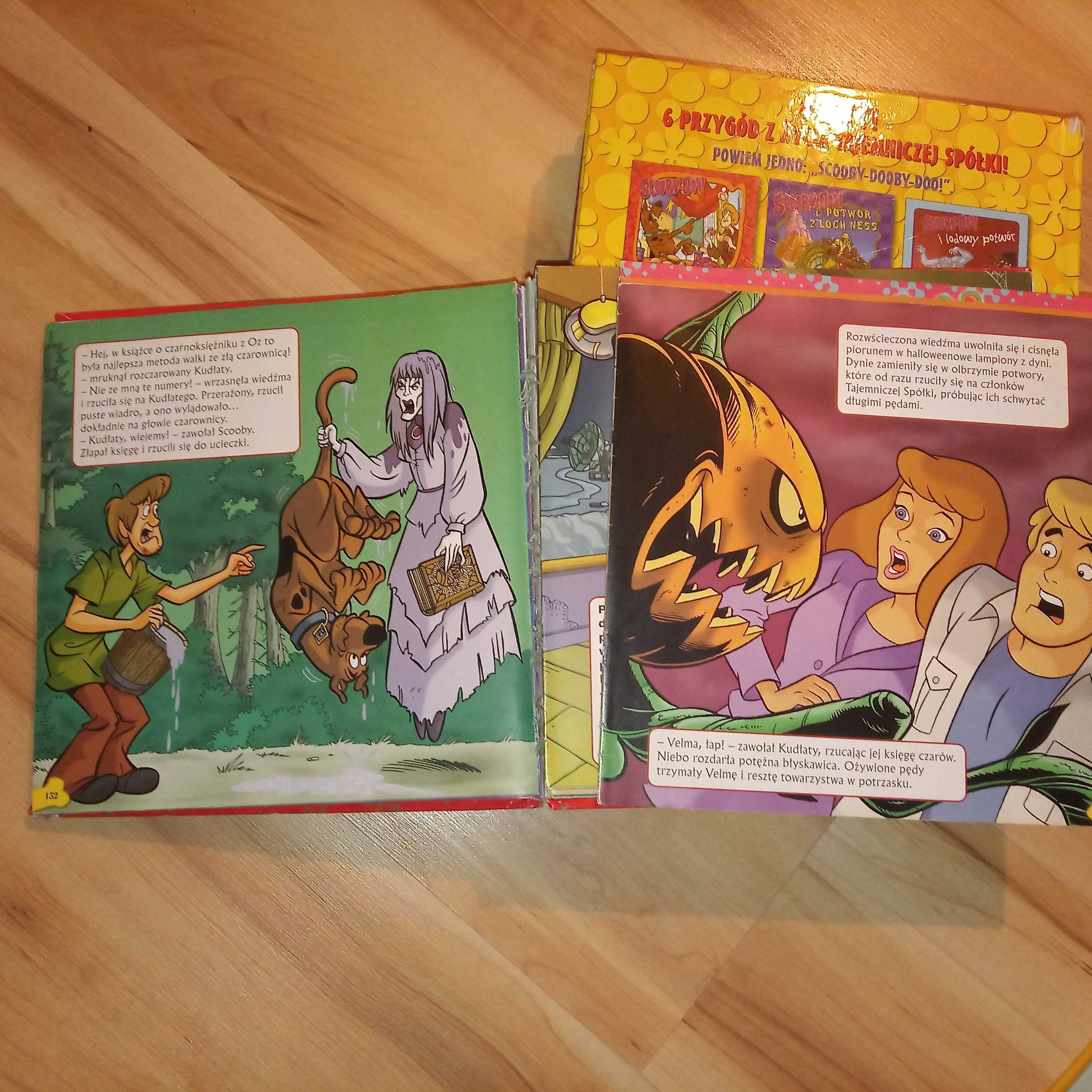 Scooby-Doo książki 4 części